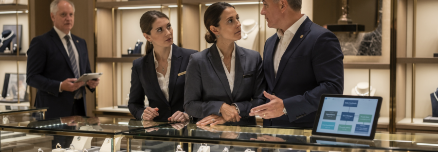 organizzazione aziendale HR ruoli e responsabilità in gioielleria retail