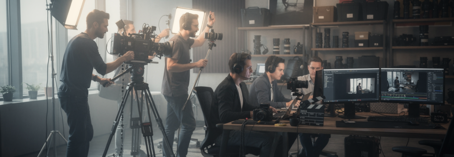 esempio di gestione progetti aziendali su boutique cinematografica