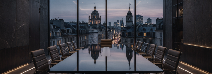 un ufficio corporate vuoto