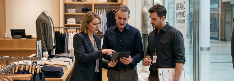un retail store manager che struttura il processo dell onboarding aziendale